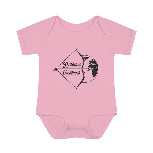 Baby& Toddlers- Release Greatness Bow and Arrow Onesie