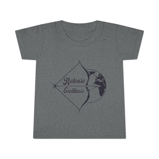 Toddler T-Shirt - Release Greatness Bow and Arrow Design