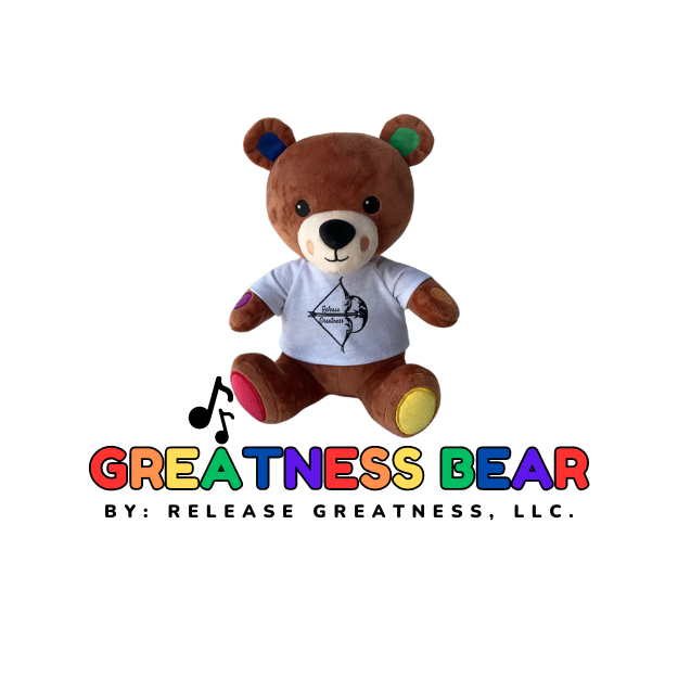 Greatness Bear- The Singing Cuddle Companion with full Release Greatness Song (free shipping)